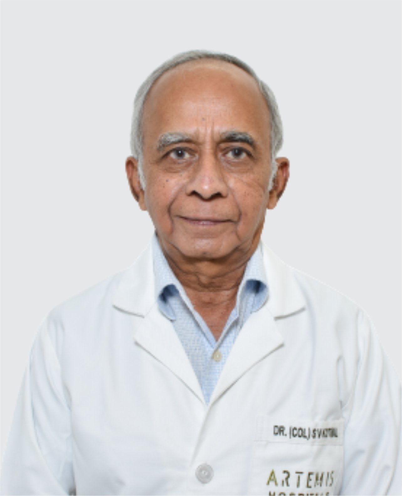 ডাঃ (কর্নেল) এস.ভি. কোতওয়াল - চেয়ারপারসন ইমেরিটাস এবং ডিএনবি শিক্ষক - ইউরোলজি